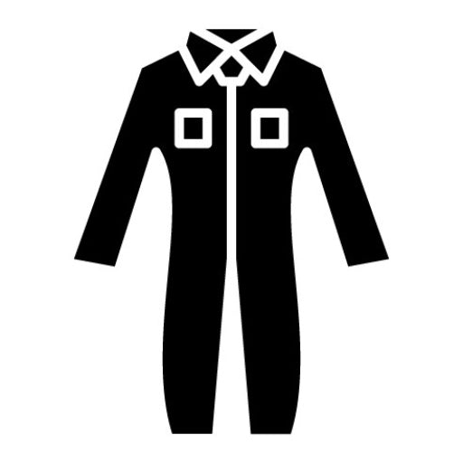 Coveralls Glyph Icon