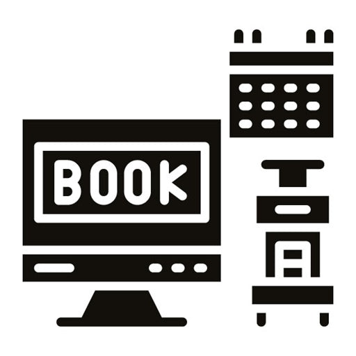 Book In Advance Glyph Icon