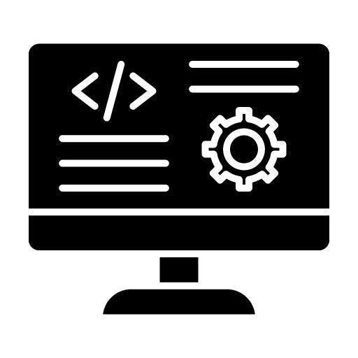 Code Settings Glyph Icon