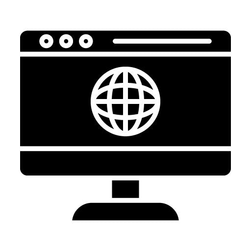 Website Glyph Icon
