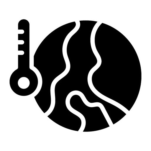 Climate Change Glyph Icon | Protesting and Civil Disobedience