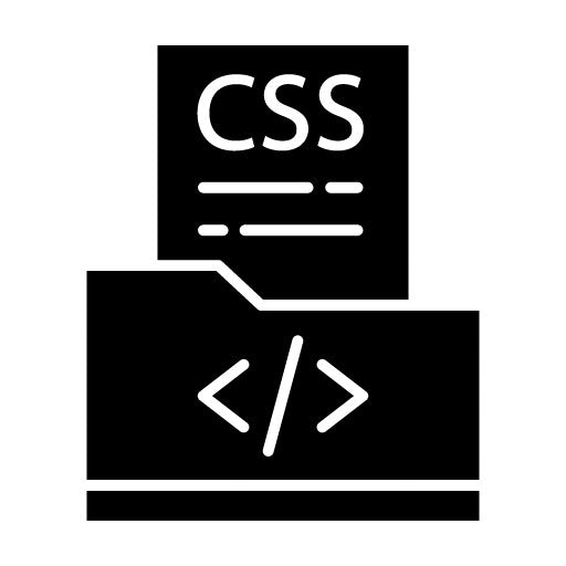 CSS File Glyph Icon
