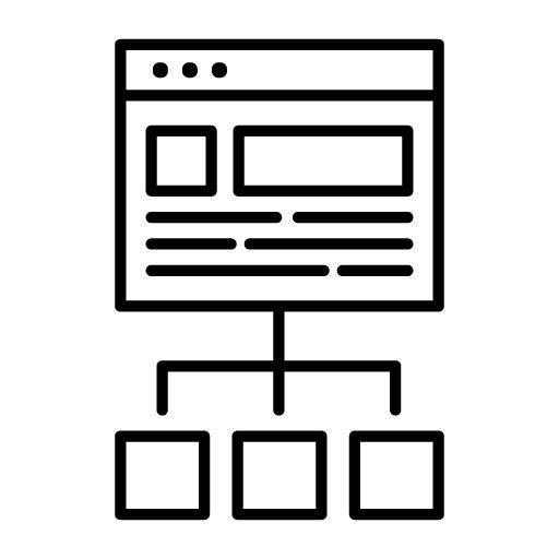 Website Structure Icon