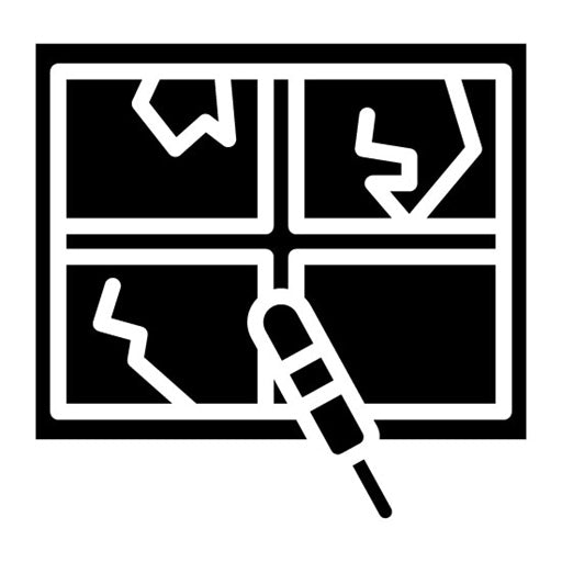 Vandalism Glyph Icon