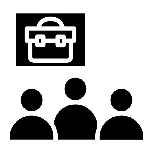 Work Protest Glyph Icon