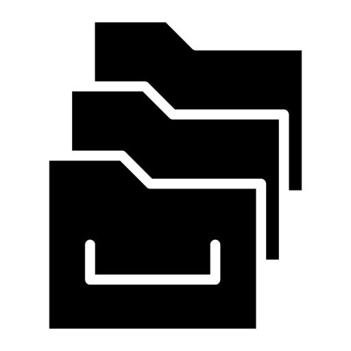 Archive Glyph Icon | Literature