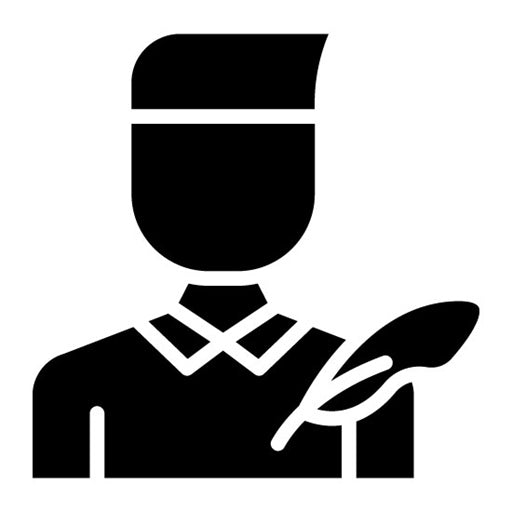 Author Male Glyph Icon