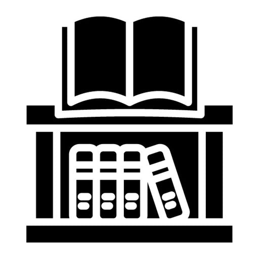 Bibliography Glyph Icon