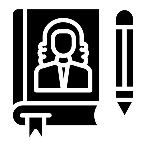 Biography Glyph Icon