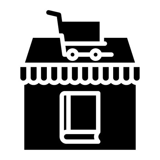 Book Store Glyph Icon
