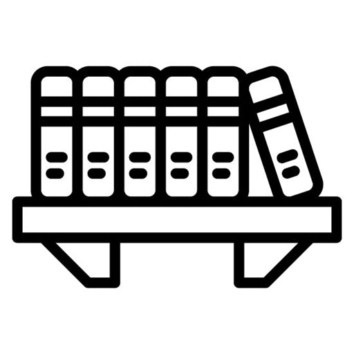Bookshelf Icon | Literature