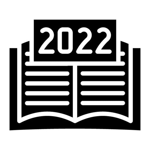 Contemporary Literature Glyph Icon