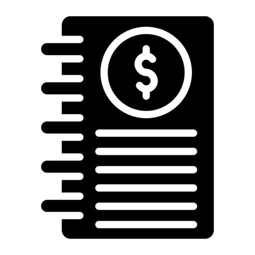 Journal Glyph Icon