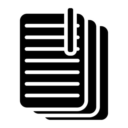 Note Glyph Icon