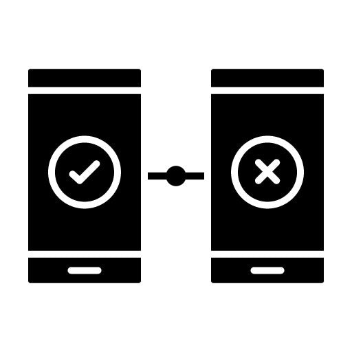 AB Testing Glyph Icon