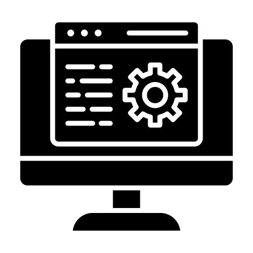 Web Maintenance Glyph Icon