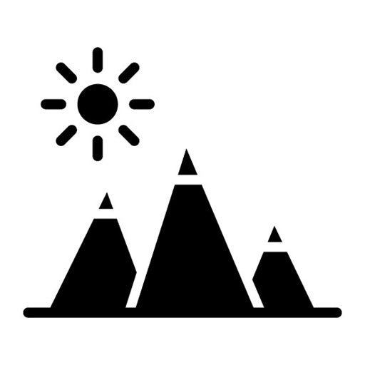 Adventure Glyph Icon | Lifestyles