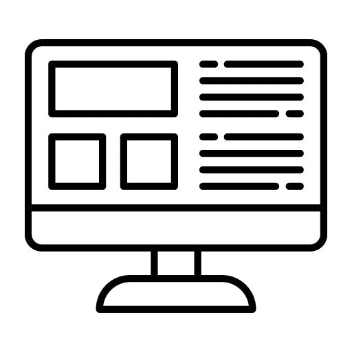 Web Layout Icon