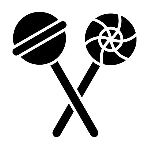 Lollipop Glyph Icon