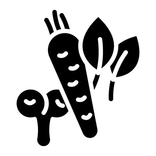Vegetables Glyph Icon | Lifestyles