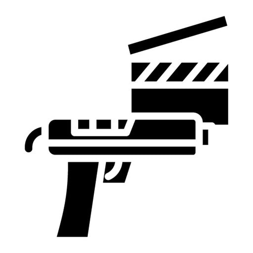Action Film Glyph Icon