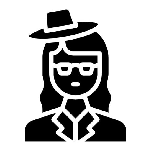 Actress Glyph Icon | Filmmaking