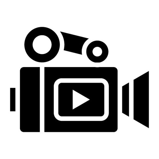 Camera Glyph Icon | Filmmaking