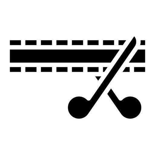 Film Cut Glyph Icon