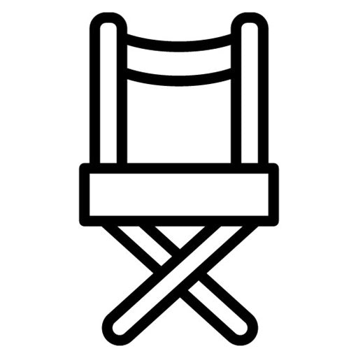 Director Chair Icon | Filmmaking