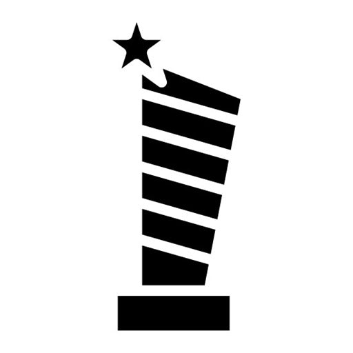 Film Awards Glyph Icon
