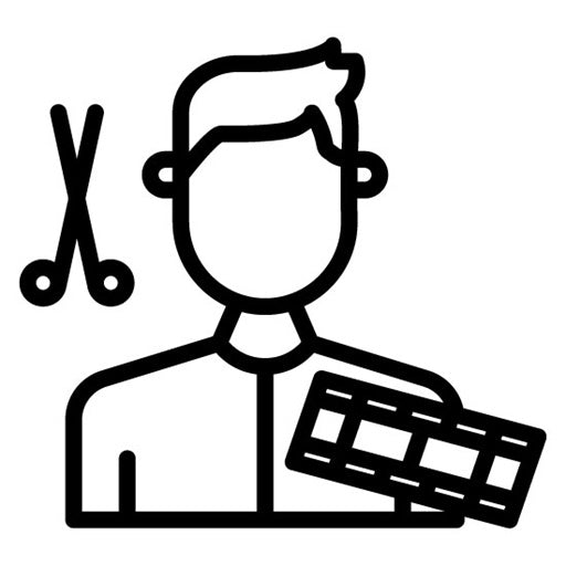 Film Editor Male Icon