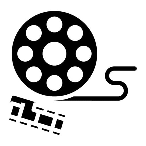 Film Reel Glyph Icon | Filmmaking