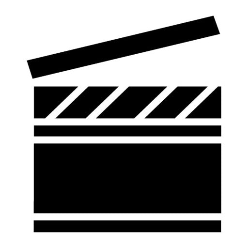 Film Studio Glyph Icon