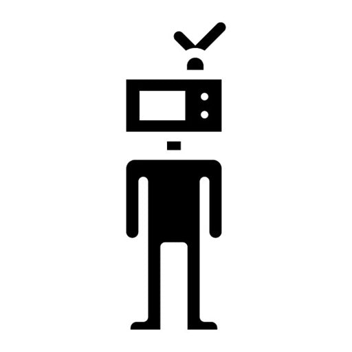 Mainstream Film Glyph Icon