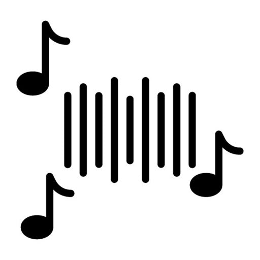 Music Glyph Icon | Filmmaking