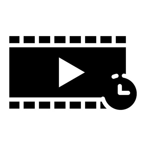 Short Film Glyph Icon