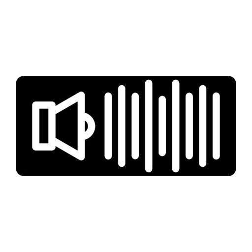 Sound Glyph Icon