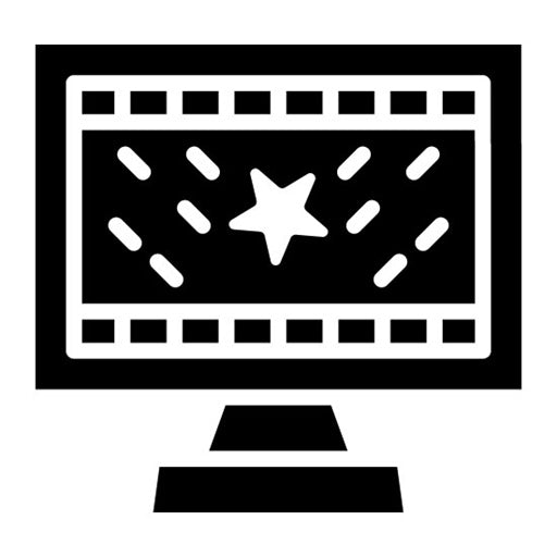 Special Effects Glyph Icon | Filmmaking