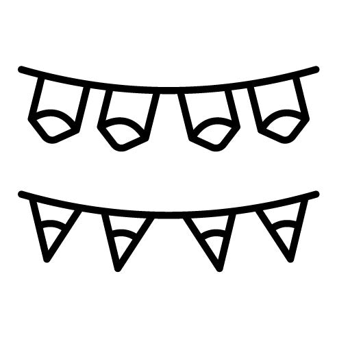 Bunting Icon