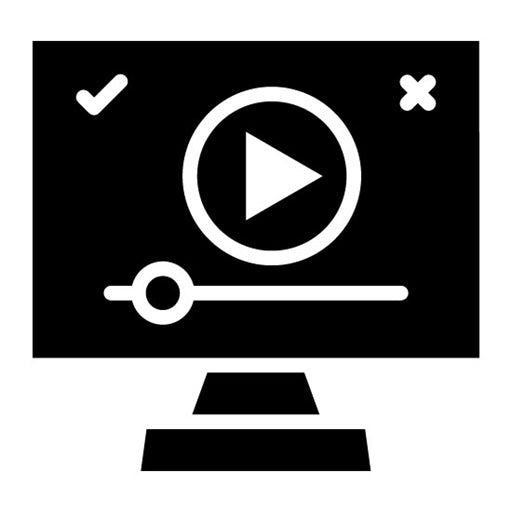Test Screening Glyph Icon