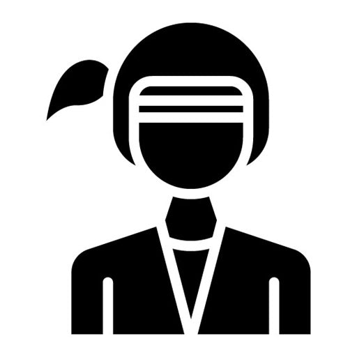 Athlete Female Glyph Icon