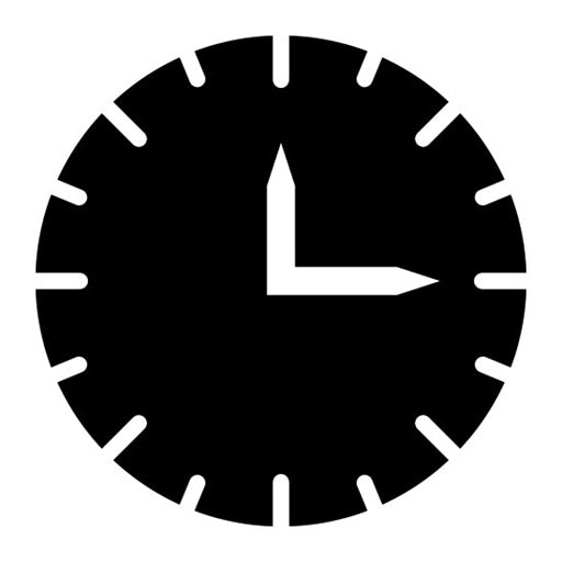 Clock Glyph Icon | Achievements
