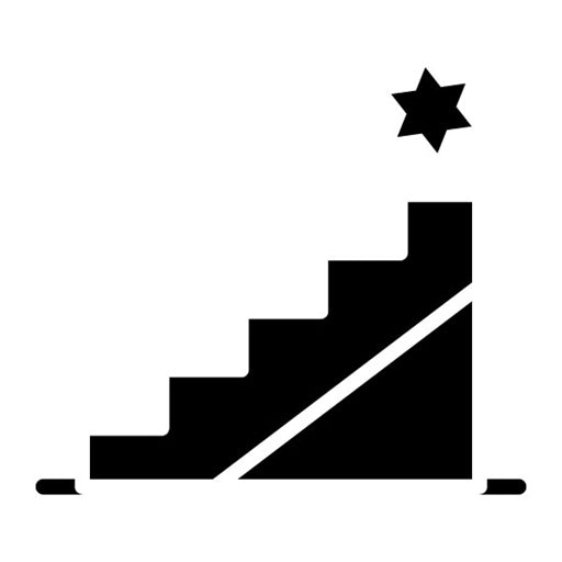 Small Steps Glyph Icon