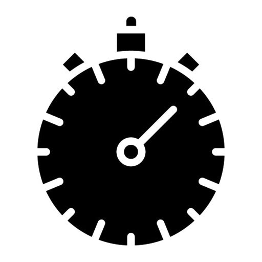 Stopwatch Glyph Icon