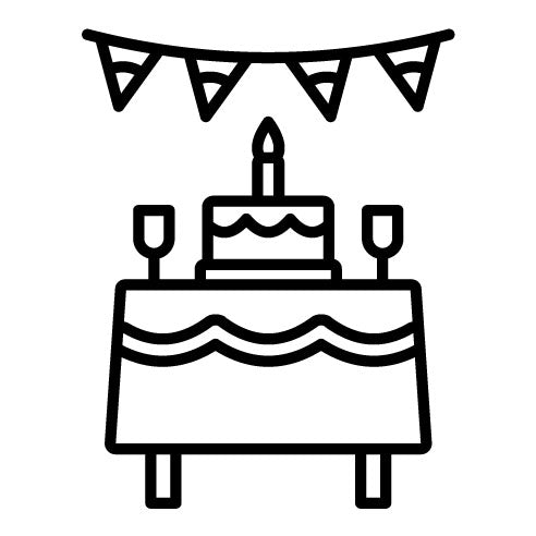 Birthday Table Icon