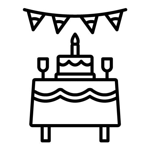 Birthday Table Icon