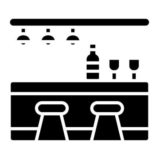 Bar Glyph Icon | Catering