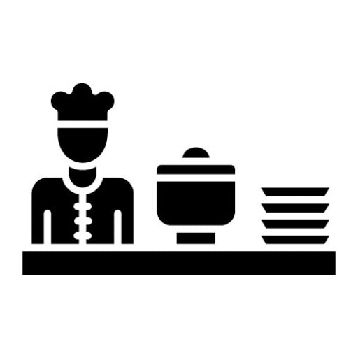 Caterer Glyph Icon