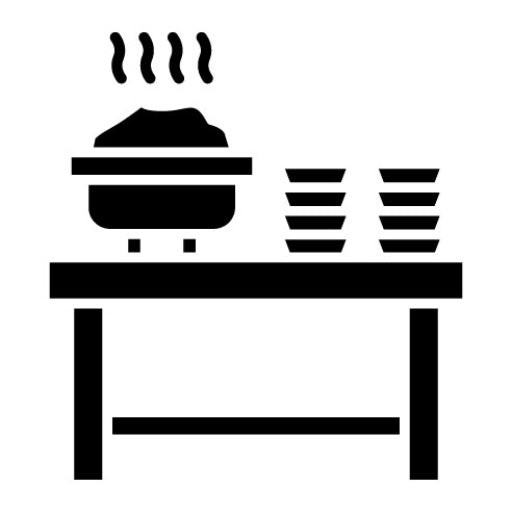 Catering Glyph Icon | Catering