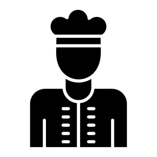 Chef Glyph Icon